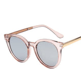 Square Mirror Cat Eye Sunglasses for Women - Stylish Shades for Women's Sun Protection