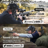 Electronic Shooting Earmuffs: Anti-Noise Tactical Headset for Hunting, Providing Hearing Protection