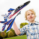 Hand-Throw Foam Airplane Toys for Kids – USB Rechargeable Glider Plane with Flight Mode and Spinning Function for Outdoor Fun