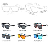 Stylish Polarized Sunglasses for Men: Fashionable Sun Glasses for Hiking, Fishing, and Driving, Vintage Sports Shades with Anti-Glare Goggles