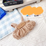 Labubu Doll Clothes Set – 17cm Plush Doll Outfit with Overalls, Dress & Hairpin for Cute Styling and Fashion Accessories Gift