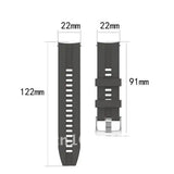 Replacement Silicone Band for Huawei Watch GT, Sport Strap Bracelet for Huawei GT Wristband, Designed for Men and Women, Size 46mm*22mm