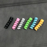 Flexible Silicone Cable Protector - Cord Organizer, Cable Winder, Date Cable Protective Cover, Available in 1/3/5pcs