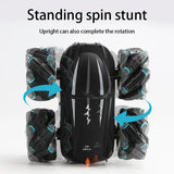 360° Rotating Stunt Car: Children's Remote-Controlled Double-Sided Car with Charging Light, Drift Racing Toy for Adults