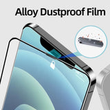 4-in-1 Set for iPhone 13, 14 Pro Max: High-Definition Tempered Film, Dustproof Mesh, and Camera Lens Protective Cover