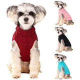 Winter Dog Sweater: Warm Turtleneck Clothes for Small Dogs like Schnauzers, Chihuahuas, and Pugs, Perfect Pet Costume