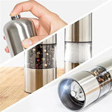 Automatic Electric Salt and Pepper Grinder: Adjustable Coarseness Herb and Spice Mill, Kitchen Gadget Accessories