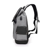 Waterproof High School Backpack for Boys: Big USB Anti-Theft Bag, Ideal for Travel, a Perfect Schoolbag Gift for Boys