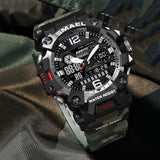 SMAEL Men's Fashion Military Watch, Luxury Original Sports Chronograph, Waterproof Quartz Digital Wristwatch