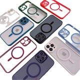 High-End Magnetic Wireless Charging Case for iPhone Models: Shockproof Soft Cover