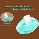 Interactive Rubber Dog Toys: Ideal for Large and Small Dogs, Cats, Promotes Chew Training