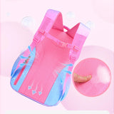 Gradient Color Orthopedic School Bags for Girls: Grades 1-3-6, Large Capacity, Kids' Backpack