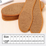 Warm Alpaca Wool Insoles for Winter Footwear: Soft, Plush, and Thermal for Men and Women