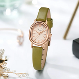 High-Quality Fashion Women's Oval Hipster Dress Watch with Bracelet, Quartz Movement - Japanese Wristwatch, Ideal Gift