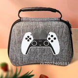 EVA Portable Carrying Case for PS5 Gamepad Accessories - Shockproof Protective Cover, Handy Storage Bag, and Housing Shell