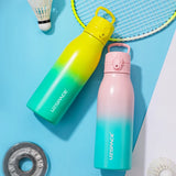 Double Vacuum Insulated Thermos Flask: Available in 600ml and 1000ml, Portable and Leakproof