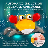 Interactive Musical/Crawling Electronic Crab Toy for Children – Perfect for Boys and Girls, Kid-Friendly Entertainment