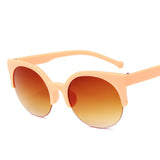 Vintage Super Round Circle Sunglasses for Women - Retro Glasses Goggles