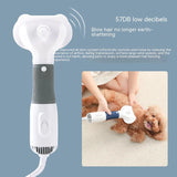 3-in-1 Pet Hair Styling Tool: Water Blower, Hair Puller, and Dryer for Dogs, Includes Teddy Hair Comb for Grooming