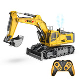 RC Excavator Car: Remote Control Toy for Boys, Electric Radio-Controlled Excavator, Ideal Kids Gif