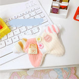 Hooded Jumpsuit Poncho Outfit for 17cm Labubu – Cute Mini Plush Doll Clothes & Accessories for Fans and Dress-Up Gifts
