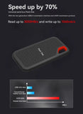 USB 3.1 External SSD: Mobile Hard Disk in 2TB and 8TB Options for Laptops, PS5, and Portable Storage Devices