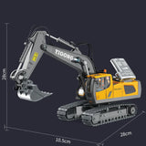 RC Construction Trucks for Boys: Remote Control Excavator, Dump Truck, and Bulldozer. Electric Cars for Kids, Perfect Gift