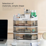 Multi-Layer Cosmetic Storage Box: Organize Lipsticks and Skin Care Products on Home Dressing Table Shelf