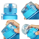 Frosted Sports Water Bottle: Ideal for Outdoor Activities, Leak-Proof Seal, Perfect for Children and Kids, BPA-Free