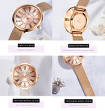 MEGIR Luxury Women's Quartz Watch: Stylish, Stainless Steel, Waterproof Timepiece for Ladies