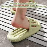 Quick-Drying Eva Shower Slippers: Anti-Slip Indoor Sandals for Men and Women