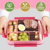 1300ML Bento Lunch Box – Five-Section Leak-Resistant Food Storage Container for Children and Adults | BPA-Free Lunch Organizer