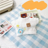 Hoodie Jumpsuit Sweater Outfit for 17cm Labubu Doll – Cute Plush Clothing Set for Fans & DIY Dress-Up Accessories