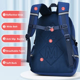 Waterproof Kids School Bags for Boys: Large Capacity Book Bag, Ideal for Primary School Supplies, Children's Gift