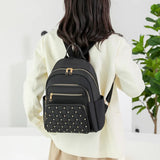 Women's High-Quality Nylon Backpack: Spacious for Travel and School, Ideal for Teenage Girls