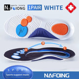 Orthopedic Sport Insoles: Shock Absorption, Deodorant, Breathable Cushioning for Running Shoes, Suitable for Men and Women