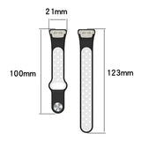 Huawei Band 6 Silicone Watchband Replacement Bracelet - Breathable Sport Wrist Strap