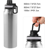 Portable Thermos Bottle: 304 Stainless Steel Water Bottle, Double Wall Vacuum Flask, Insulated Tumbler, Ideal for Travel