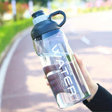 2000ML BPA-Free Large Capacity Water Bottle – Portable Plastic Design for Outdoor Sports, Gym, and Fitness