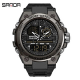 Men's Luxury Chronograph LED Digital Watch – Waterproof Sport Wristwatch from Top Brand