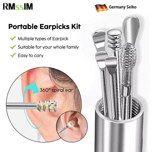 Ear Cleaning Kit: Earpick for Easy Earwax Removal