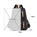 Lightweight Casual Travel Backpack for Women: Simple Fashionable Shoulder Bag, Ideal for School and Girls