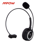 Mpow BH69 Bluetooth 5.0 Business Headset: Single-Sided Design with Wireless Voice Microphone for Customer Service, Office, and Driving Calls