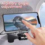 Magnetic Phone Holder for MagSafe – Flexible Rotation Mount with Clamp for Airplane Use | Compatible with iPhone 15, Samsung, and Xiaomi