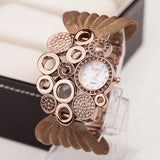 Luxury Fashion Bracelet Watch for Women - Elegant Rhinestone Inlays, Mesh Band, Casual Quartz Timepiece, Dress Wristwatch