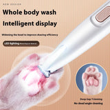 Pet Paw Grooming Kit: Electric Trimmer for Cat and Dog Hair with Light, Foot Hair Shaver and Clipper, Pet Accessories