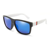 Unisex Polarized Square Sunglasses: Vintage Style from a Renowned Brand, Suitable for Women and Men