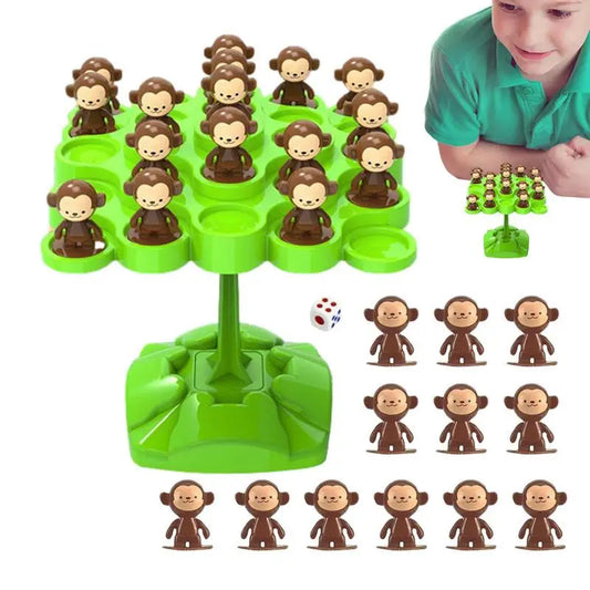 Mini Monkey Balance Tree Board Games Kids Math Toy Family Party Interactive  Table Games Baby Shower Gifts Kids Educational Toys