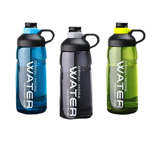 2000ML BPA-Free Large Capacity Water Bottle – Portable Plastic Design for Outdoor Sports, Gym, and Fitness