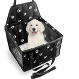 Premium Pet Dog Car Booster Seat: Foldable, Stable, and Travel-Friendly, Ensures Puppy Safety with Mesh Design and Safety Belt